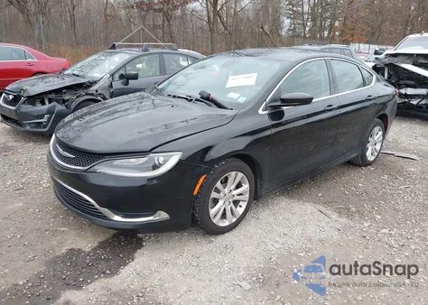2015 Chrysler 200 Limited from USA, damaged, VIN 1C3CCCAG0FN758809